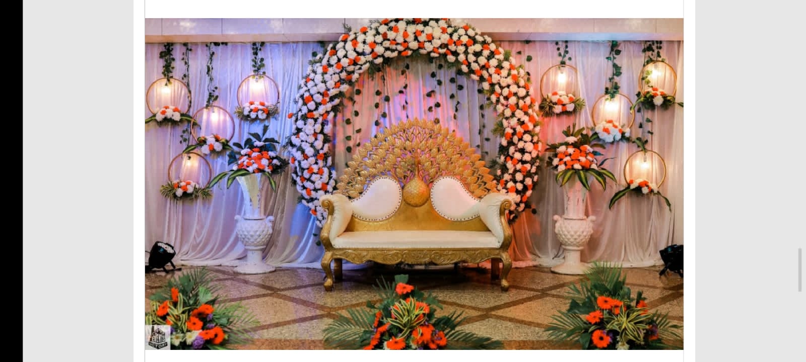 Bharathi Events decoration 28