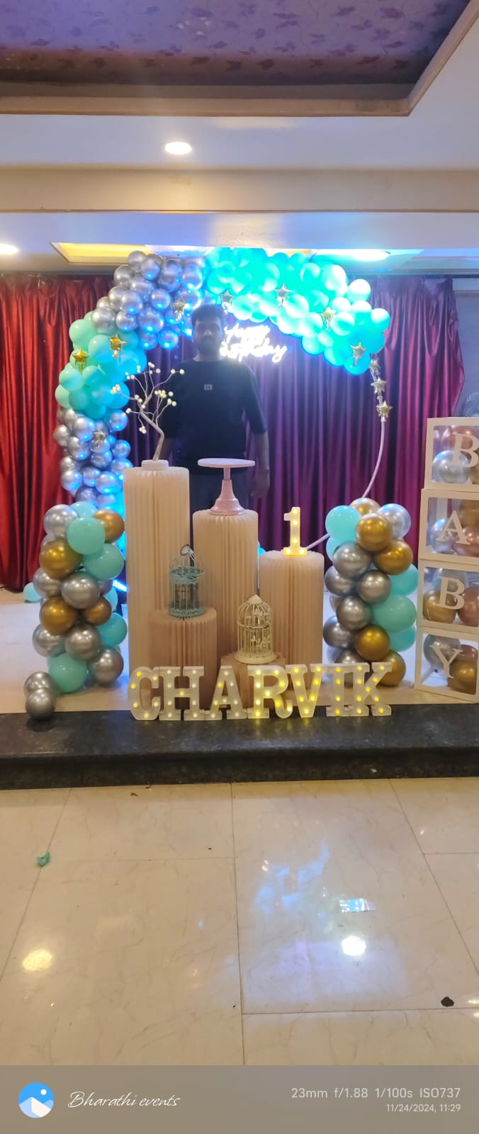 Bharathi Events decoration 190